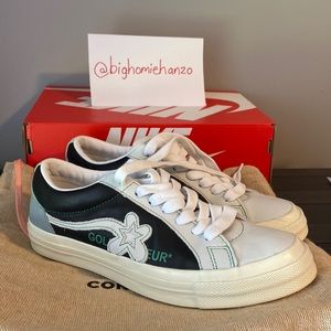 Converse x Golf Le Fleur One Star (Tyler the Creator) Industrial Pack Black